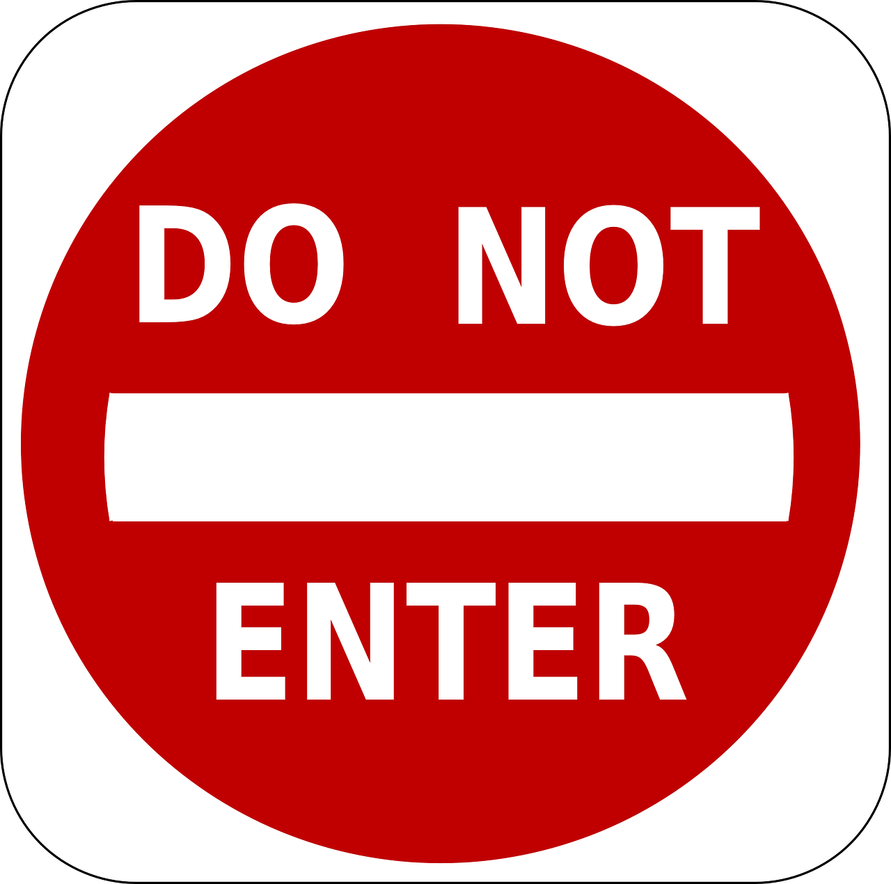no entry do not enter entry free photo