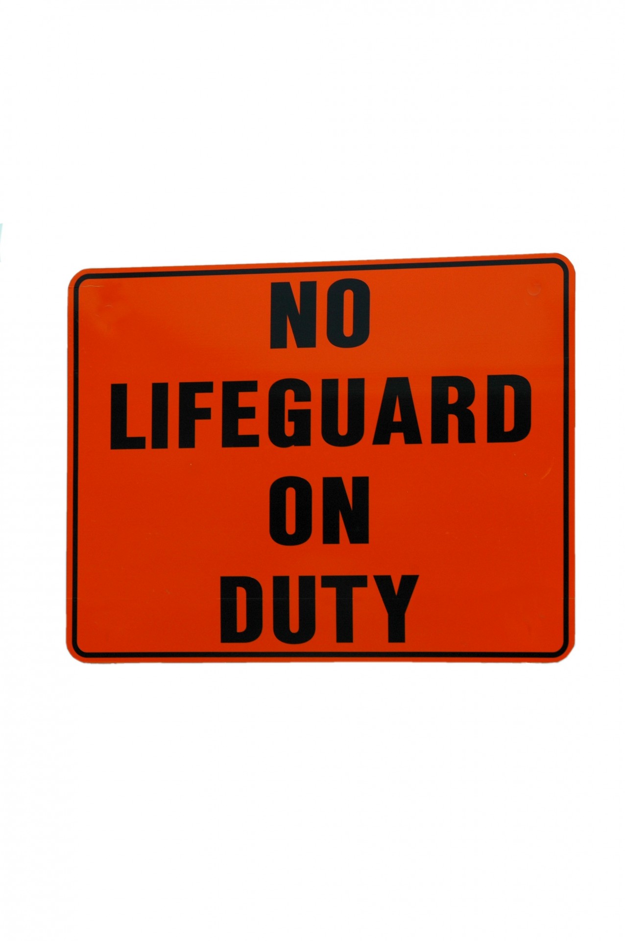 no lifeguard sign nobody free photo