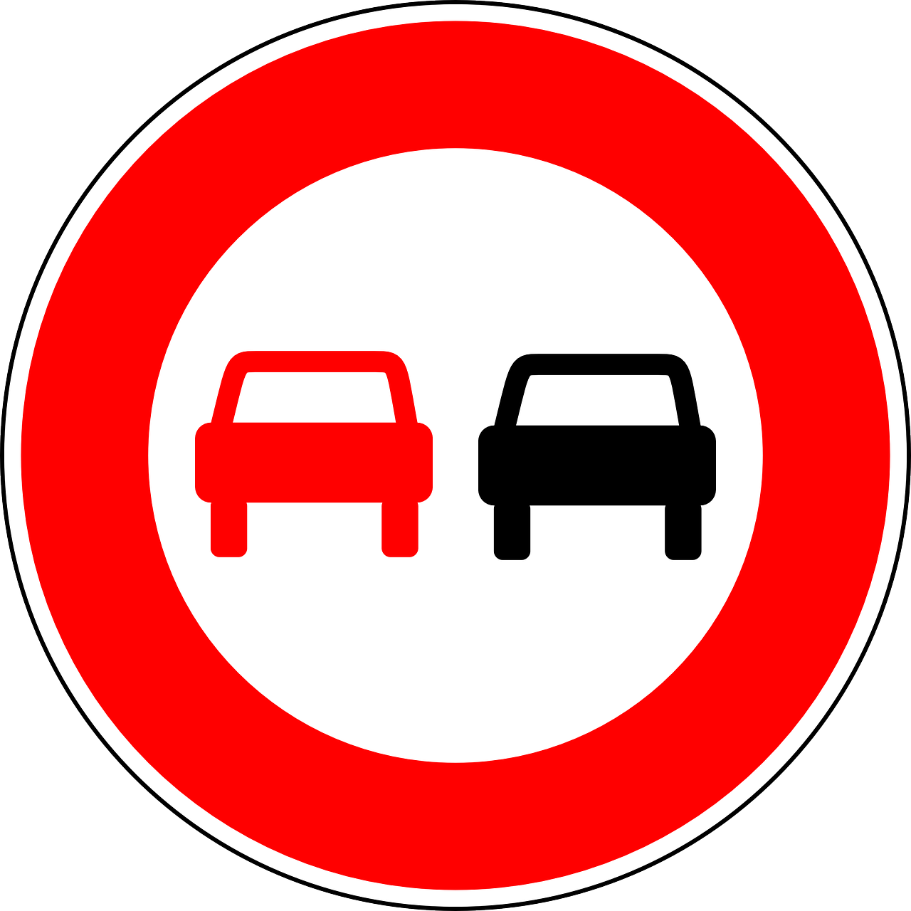 no overtaking traffic sign sign free photo