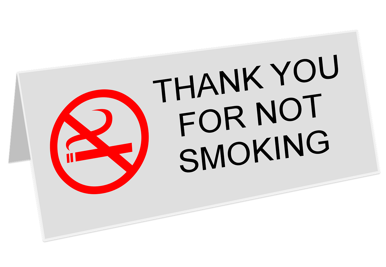 no-smoking stop smoking sign free photo