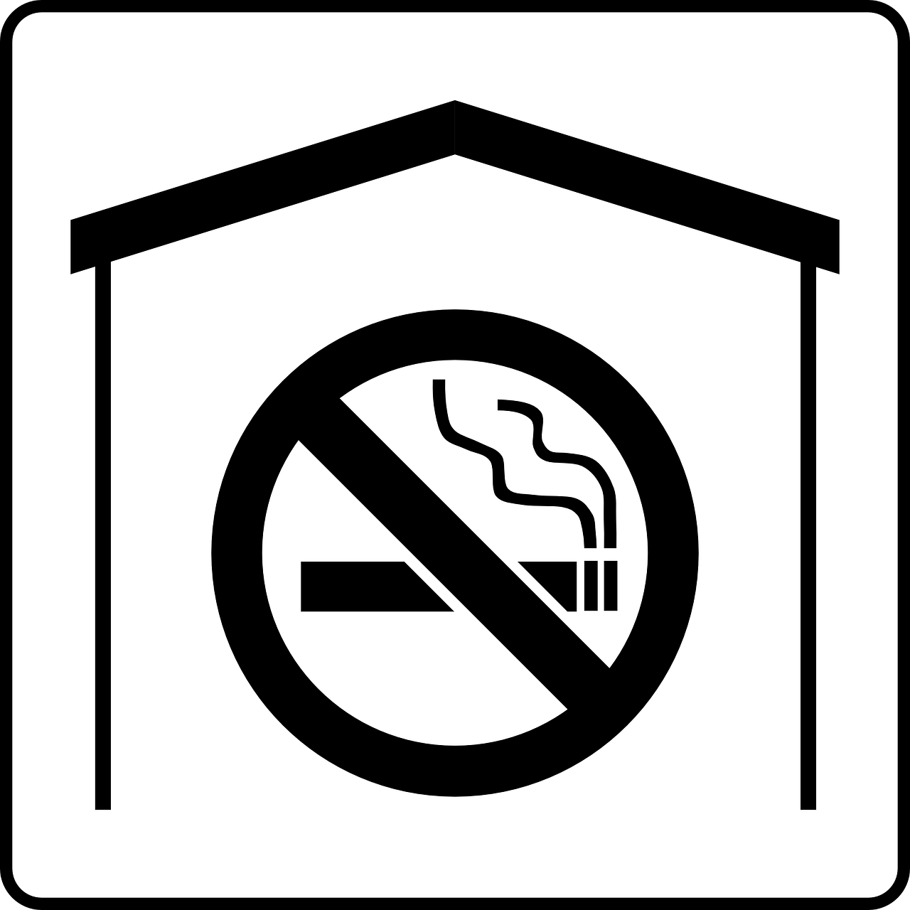 no smoking banned smoking free photo