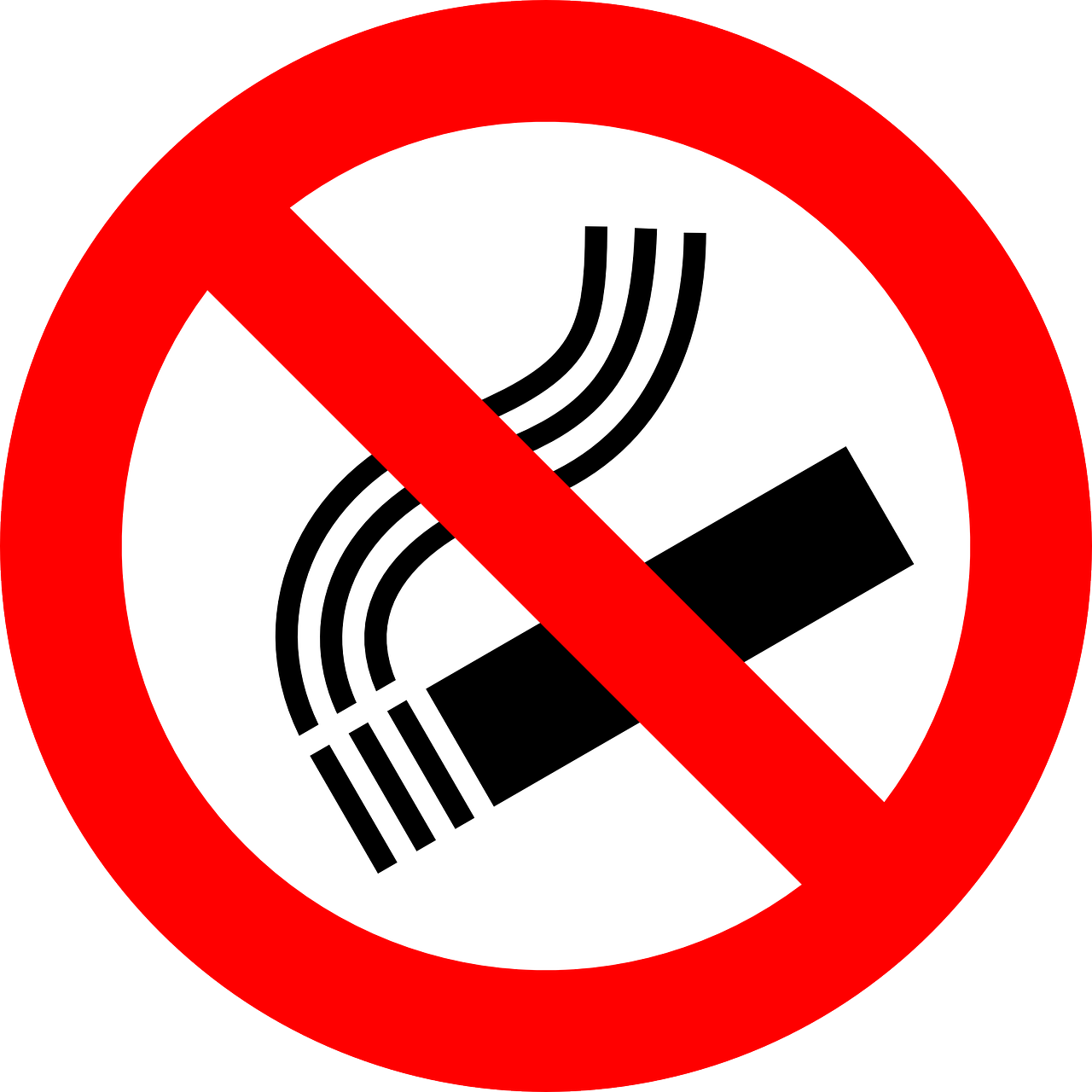 no smoking sign prohibited free photo