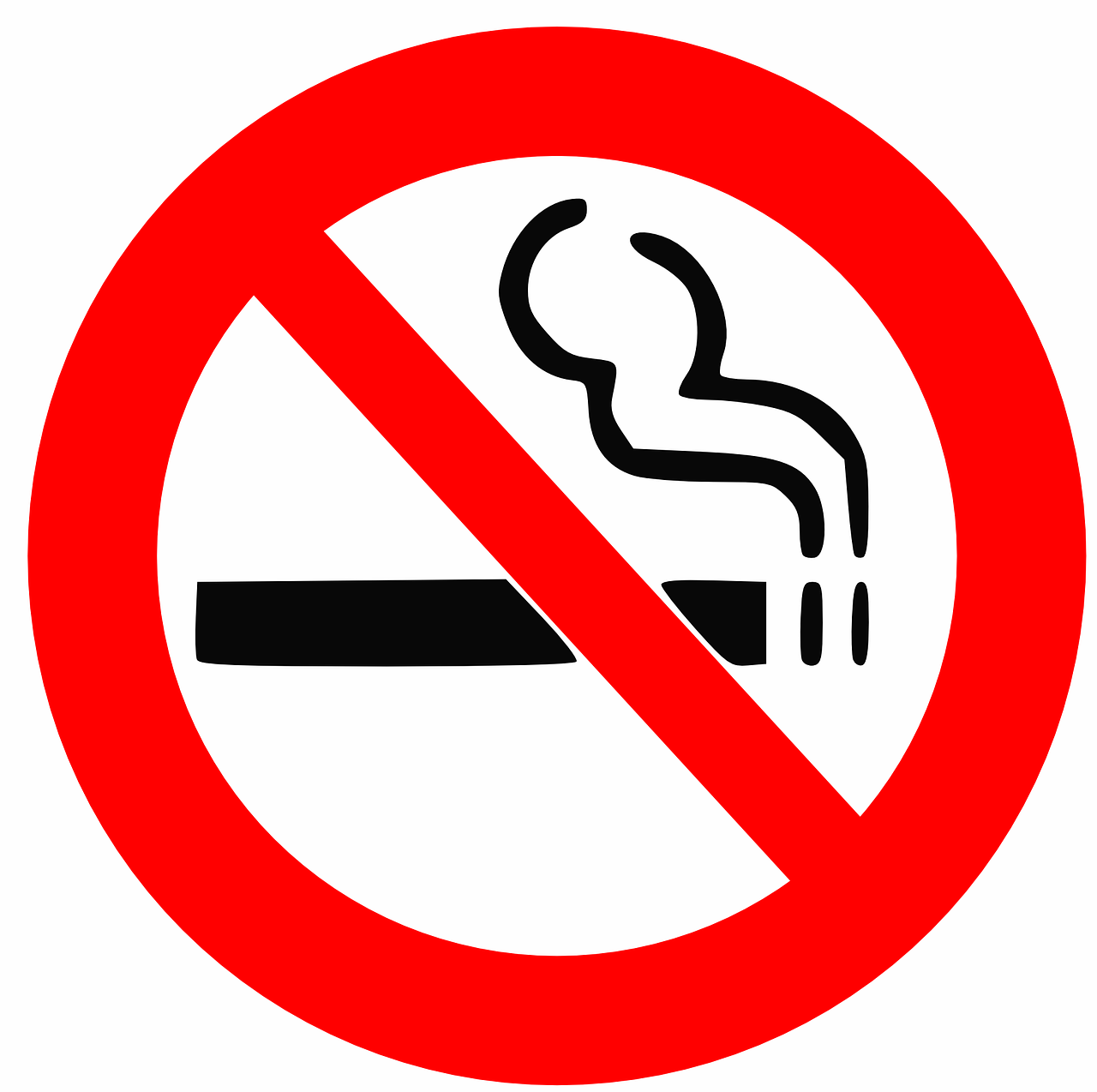 no smoking sign cigarettes free photo