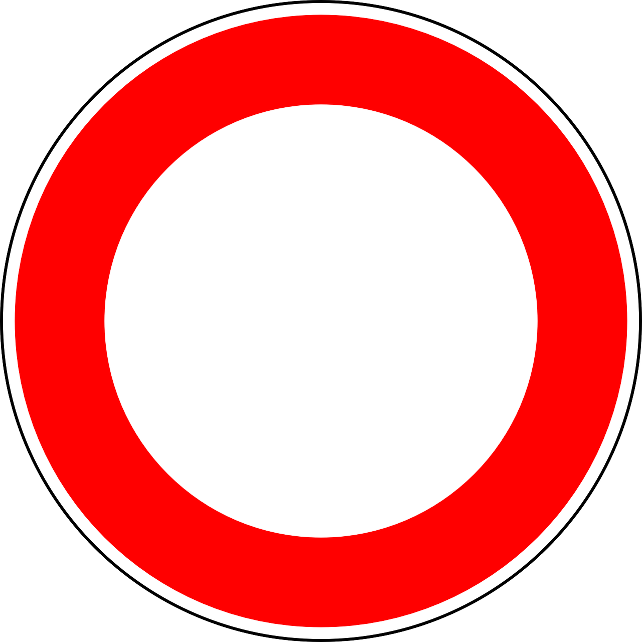 no vehicles traffic sign sign free photo