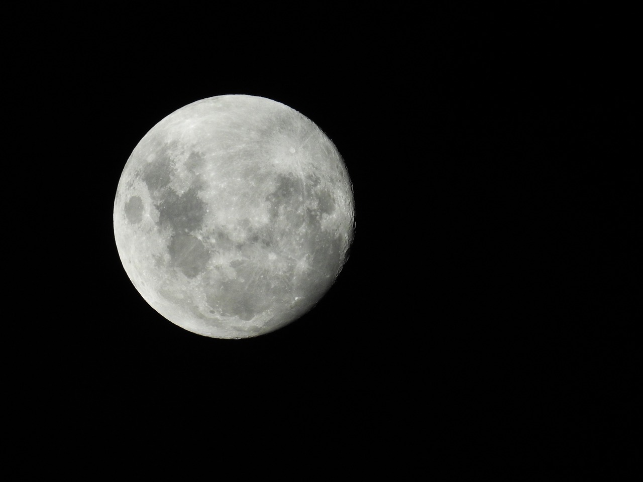 nocturne dark full moon free photo