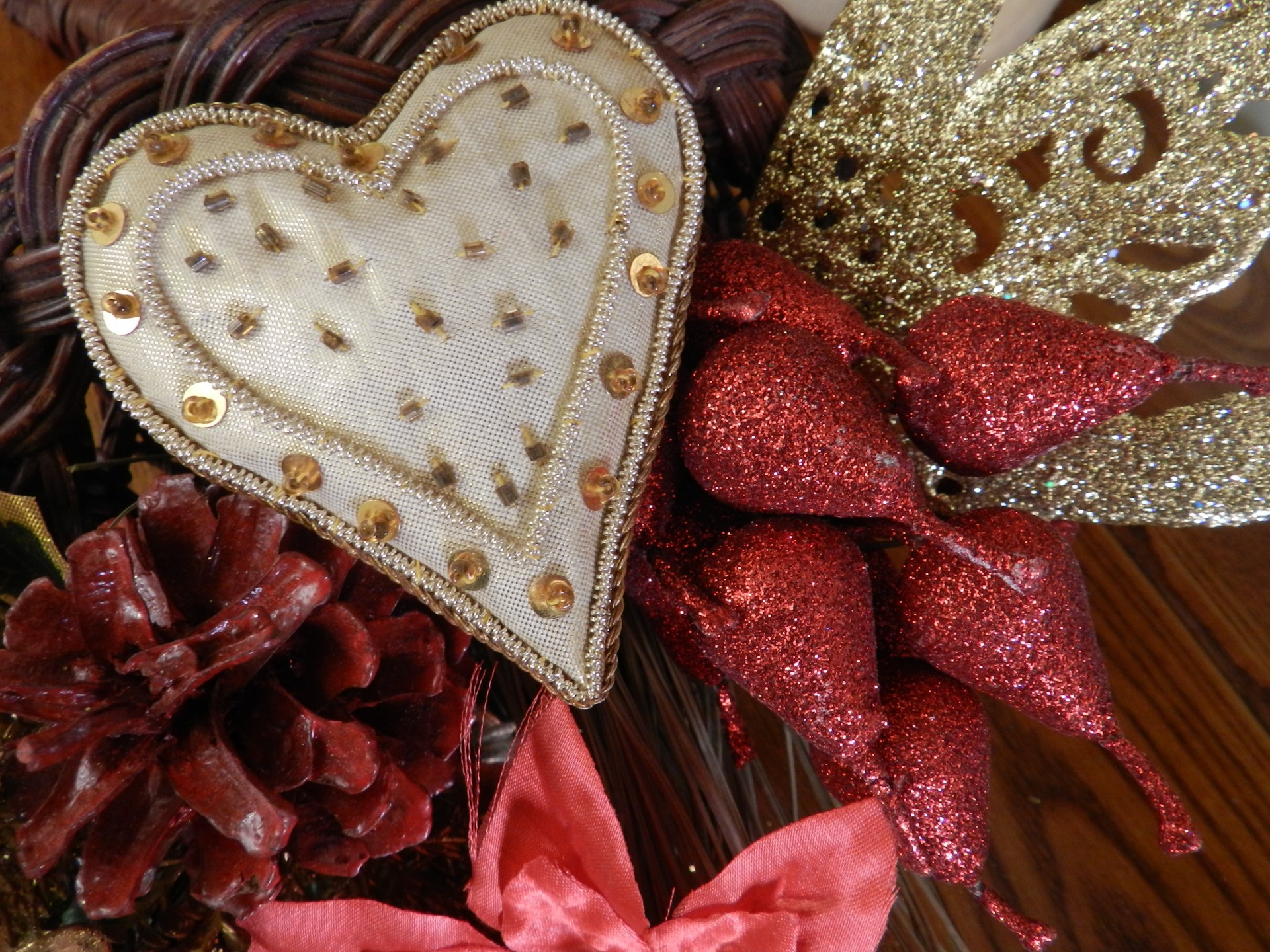 christmas decoration embellishment heart christmas (29) free photo