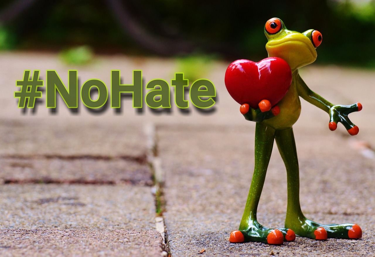 no hate action against cyberbullying free photo
