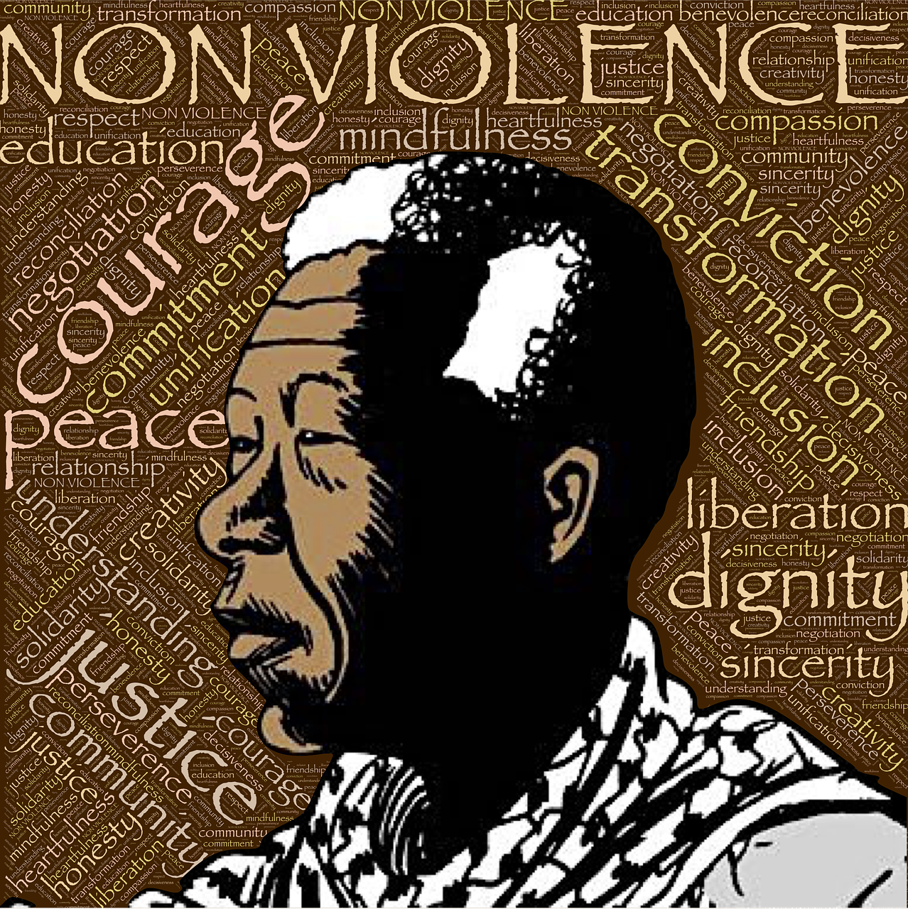 non-violence peace transformation free photo