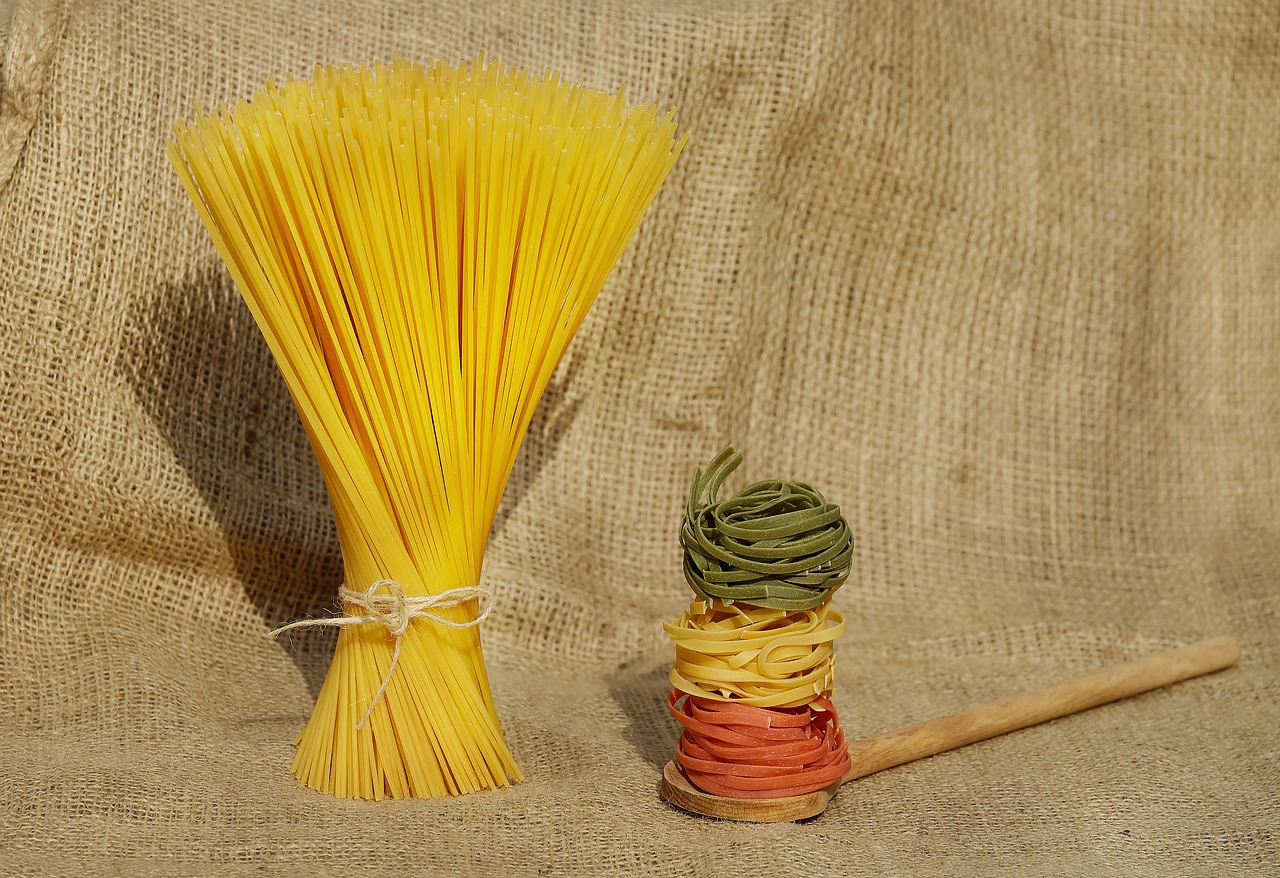 noodles pasta yellow free photo