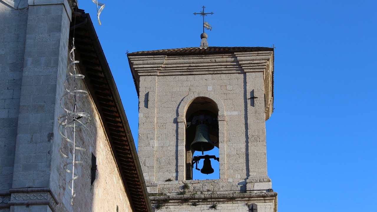 norcia san benedetto campanile free photo