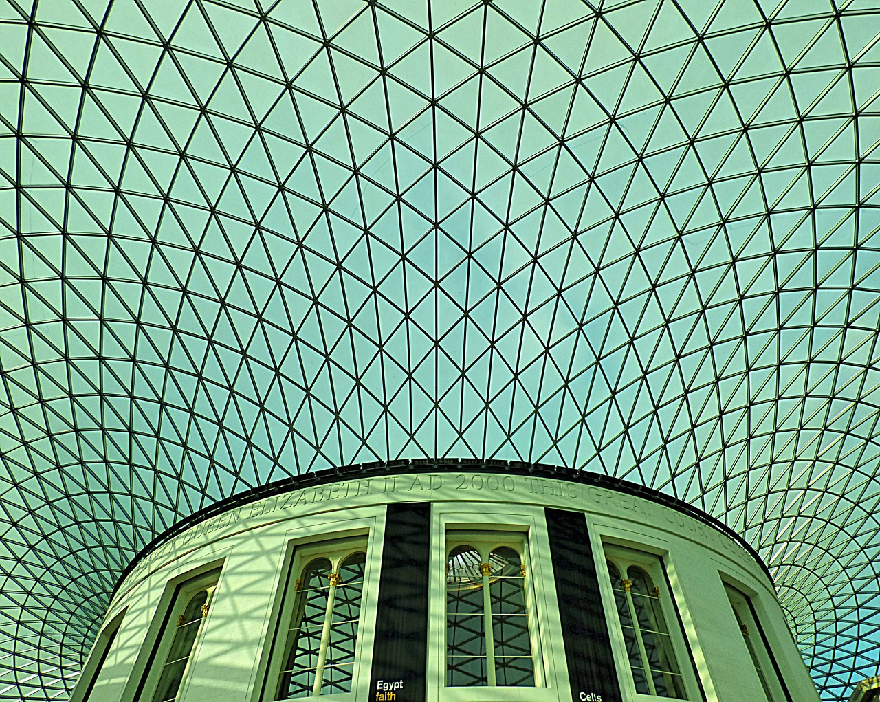 norman foster british museum architecture free photo