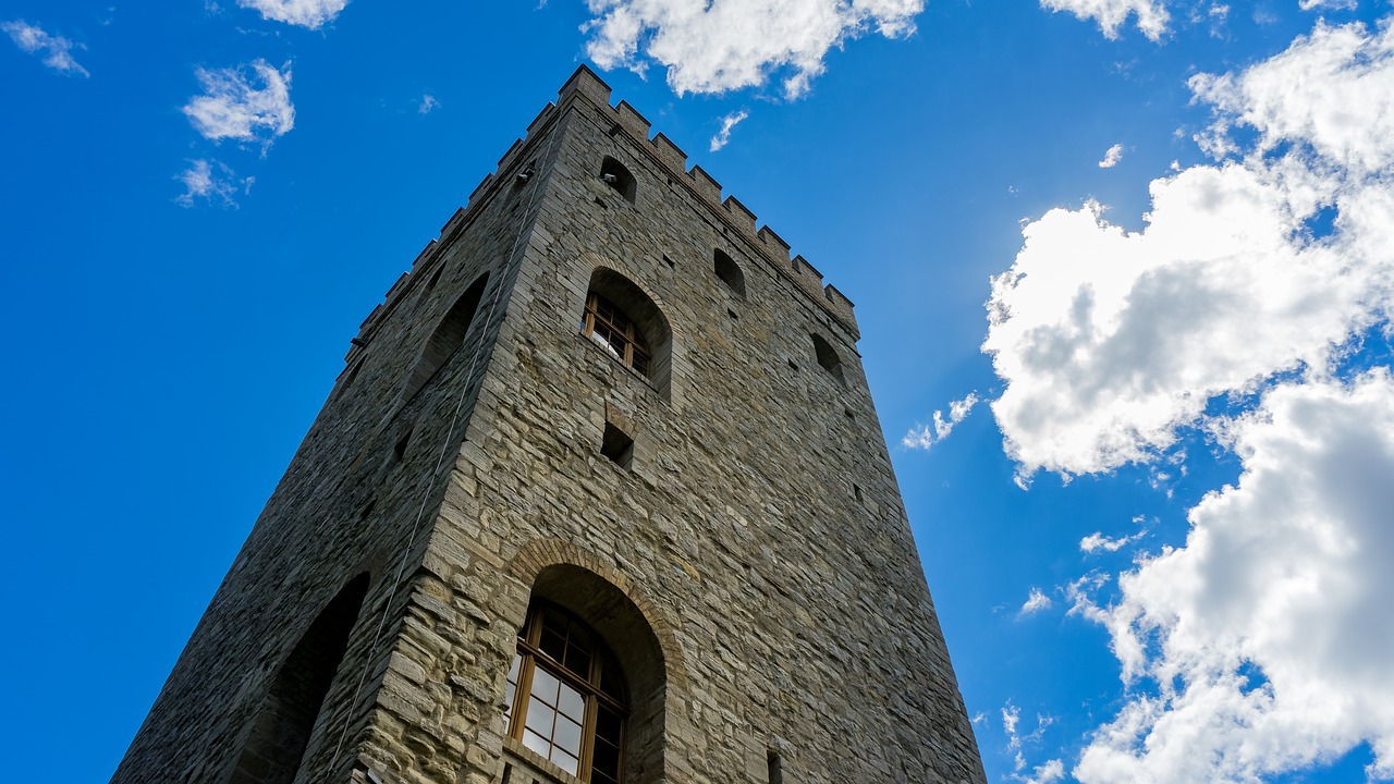 norman tower  stone  historically free photo