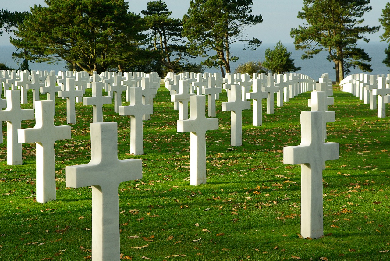 normandy d day cemetery free photo