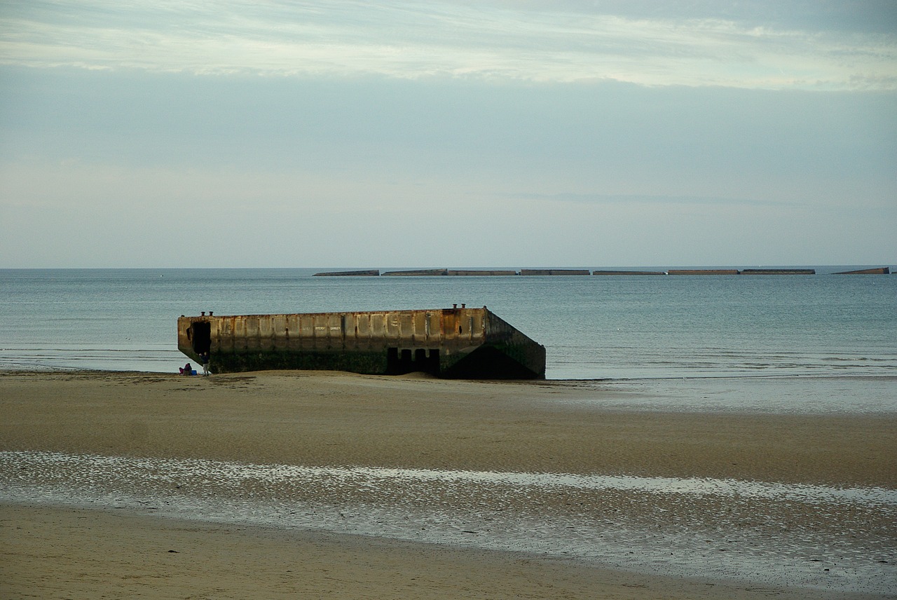 normandy landing omaha beach free photo