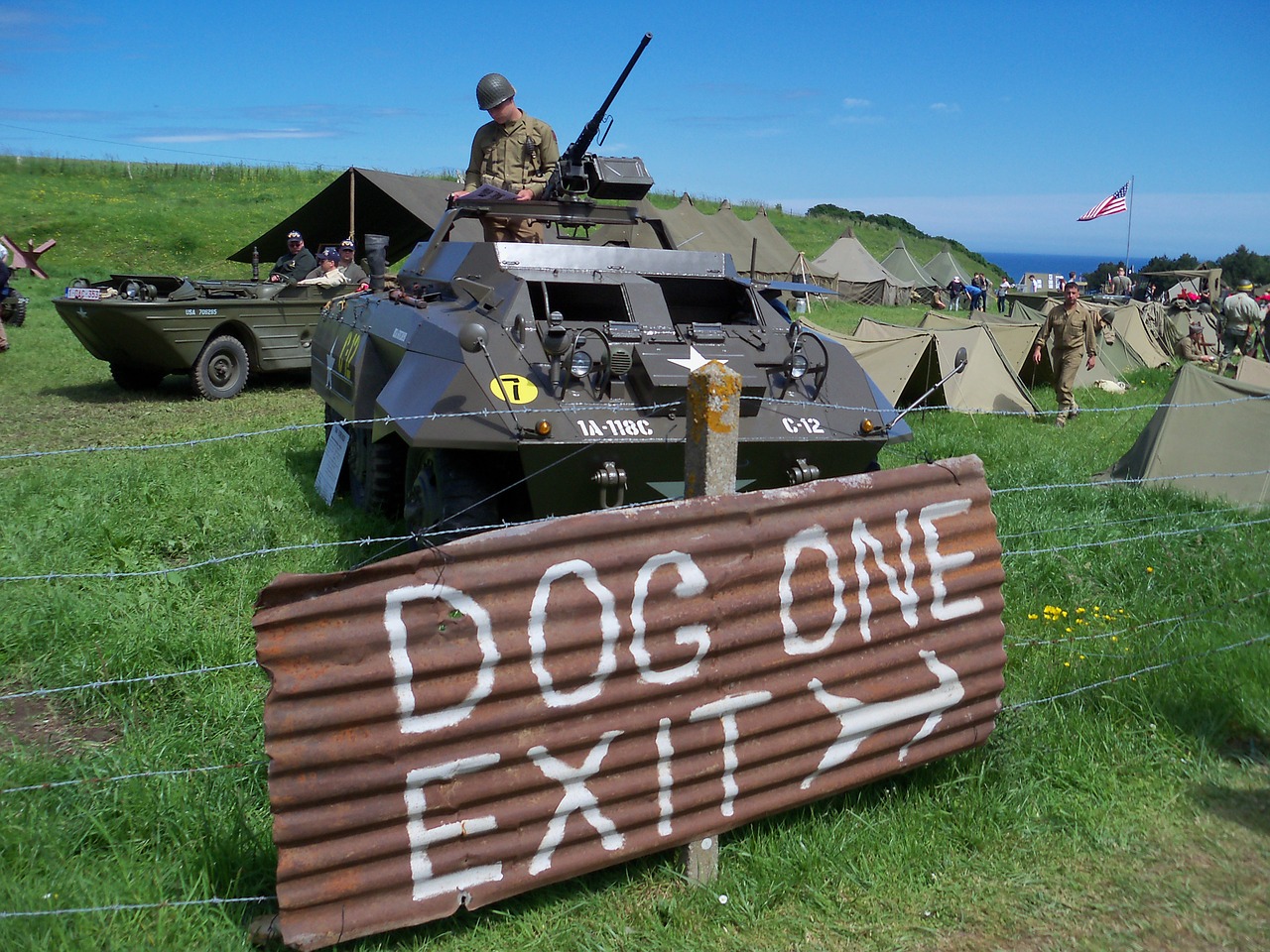 normandy omaha beach landing free photo