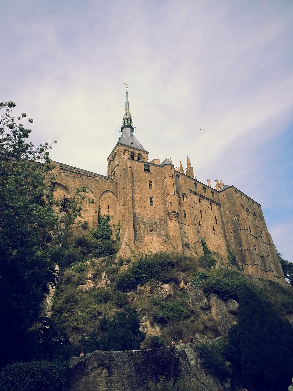 normandy mont saint michel abbey free photo