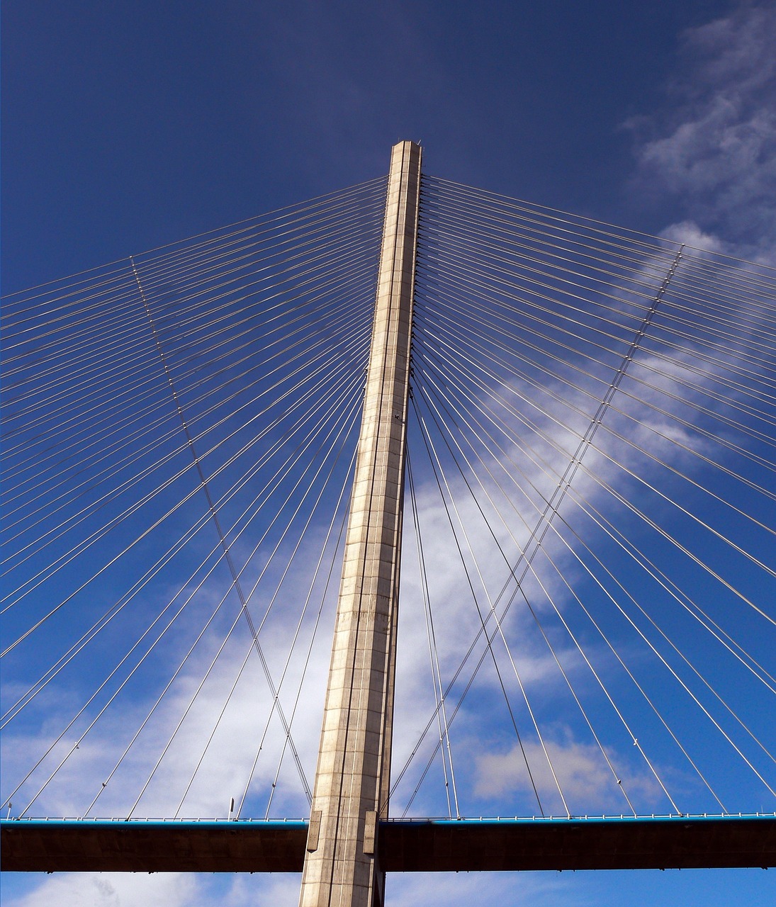 normandy bridge france architecture free photo