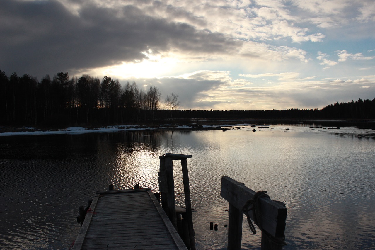 north russia water free photo