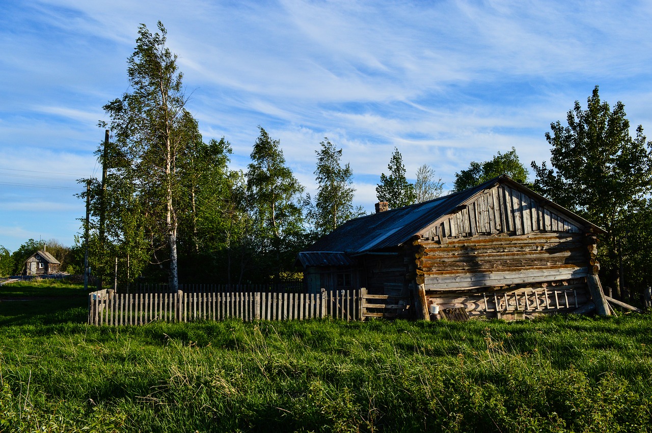 north  northern architecture  wooden house free photo