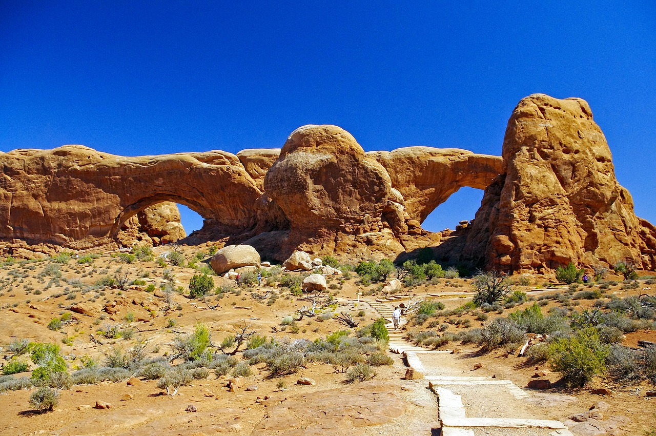 north and south window arches  arches  national free photo