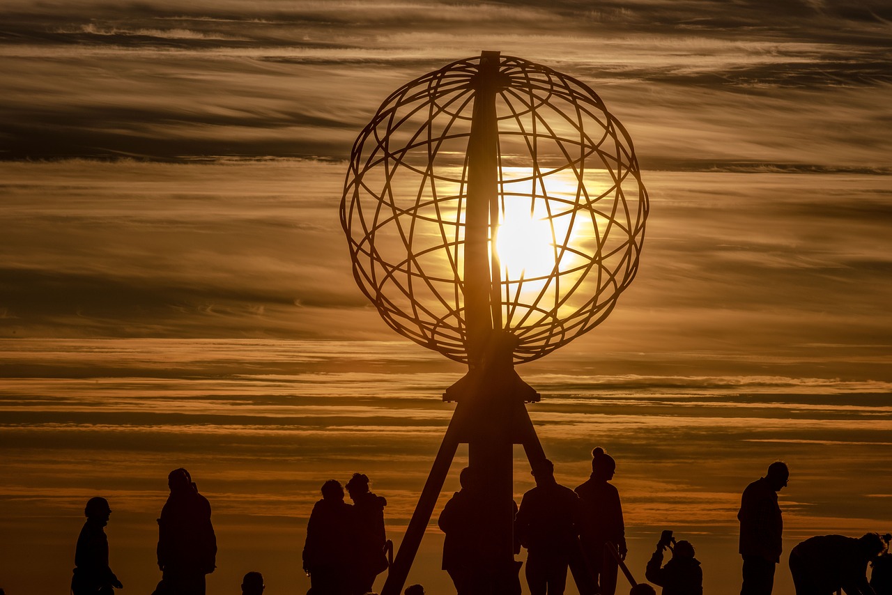 north cape ball sun free photo