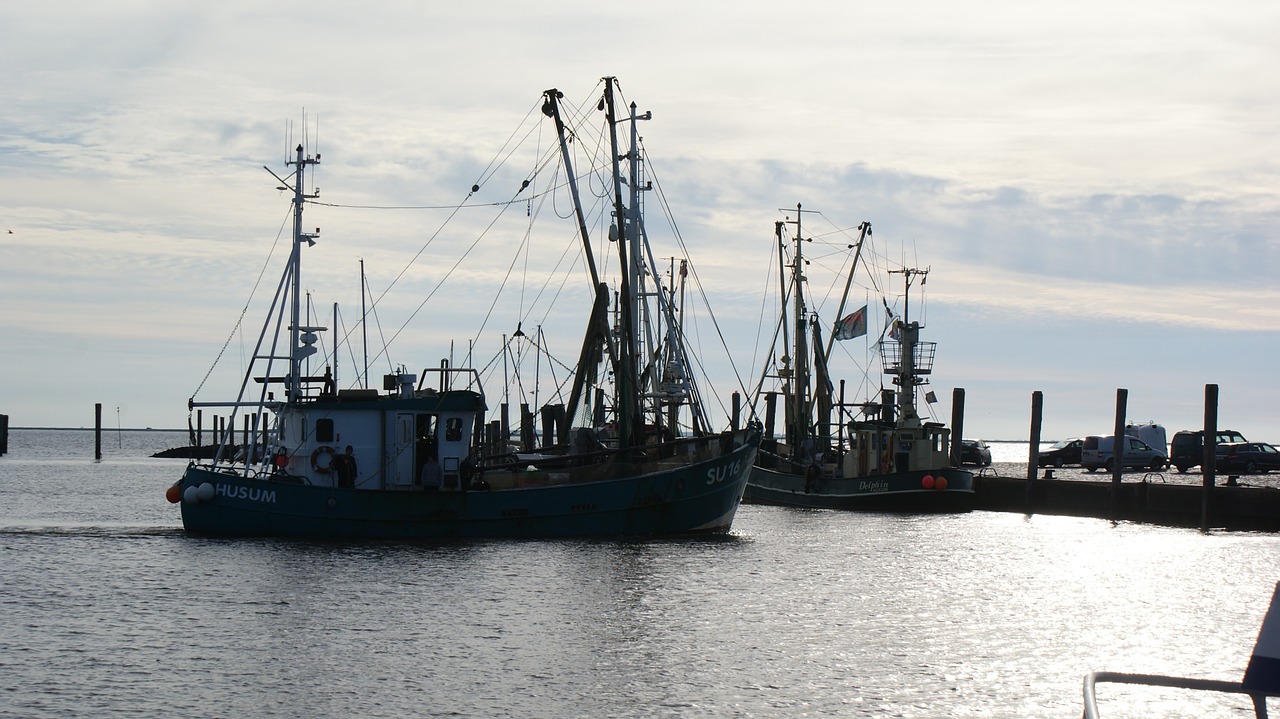 north sea fishing vessel cutter free photo