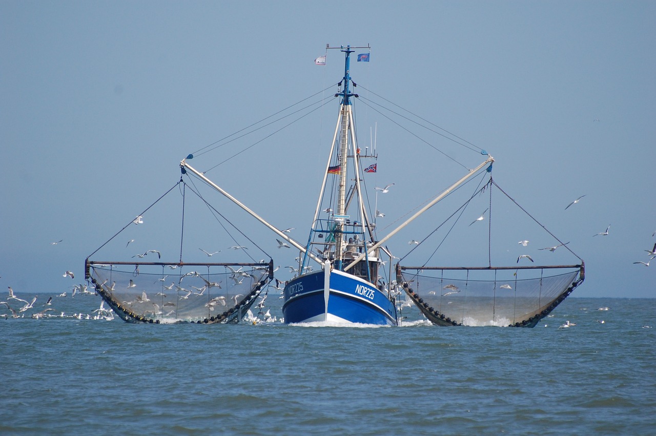 north sea cutter fishing vessel free photo