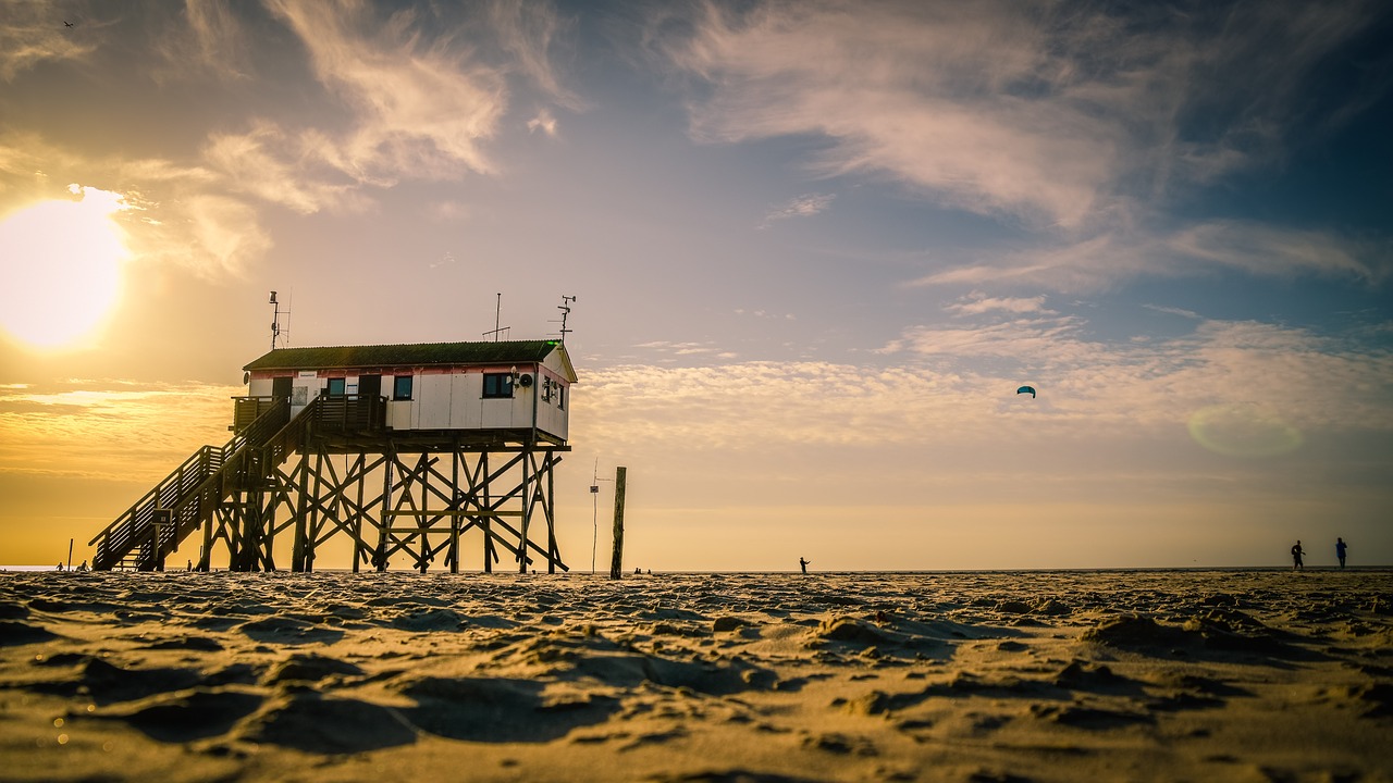 north sea coast sea free photo