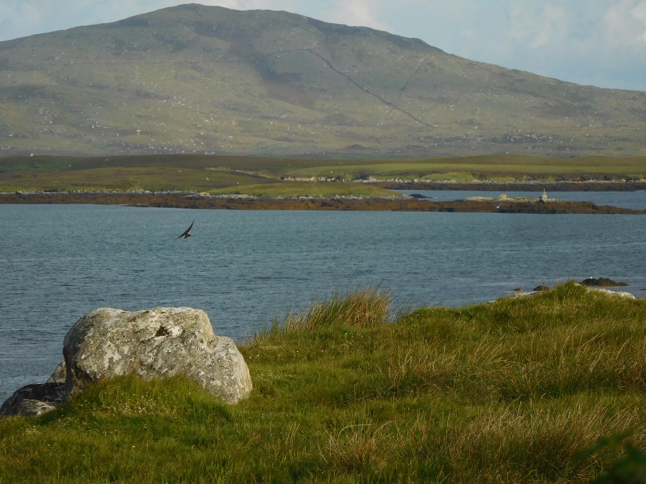 north uist  loch  scotland free photo