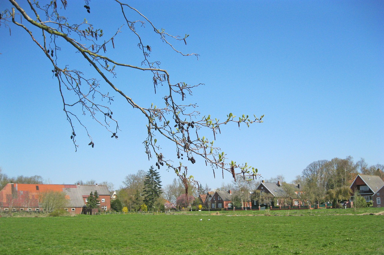 northern germany landscape sky free photo