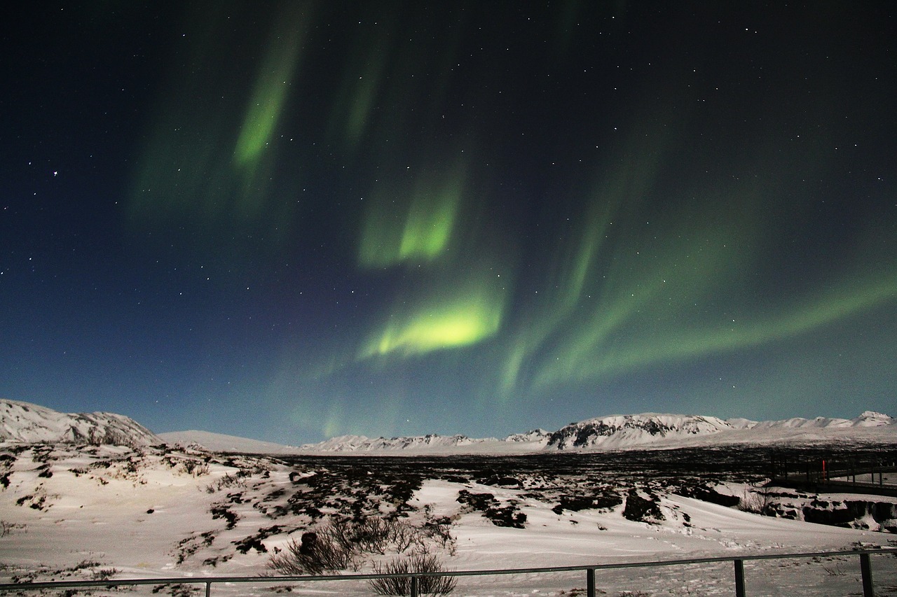 northern lights amazing spectacular free photo