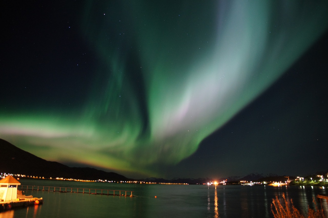 northern lights norway miracle free photo