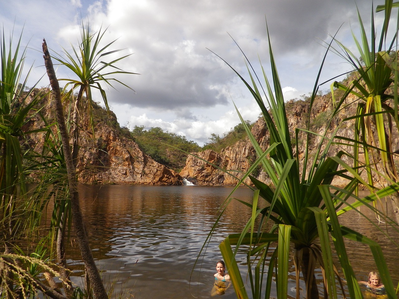 northern territory n t springs swimming hole free photo