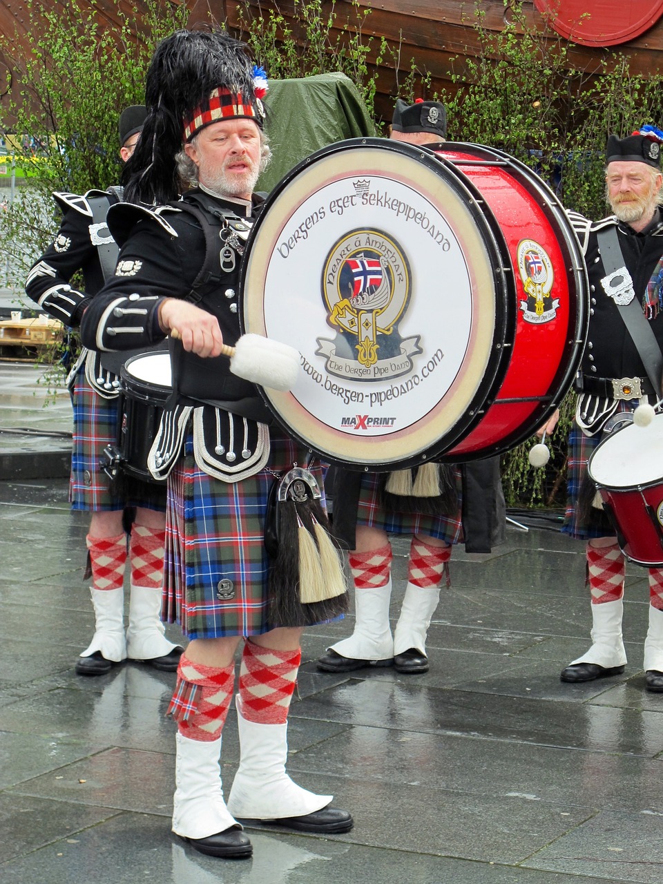 norway musician kilt free photo