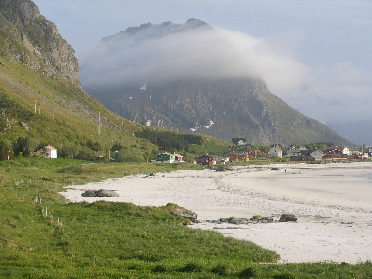 norway beach lofoten free photo