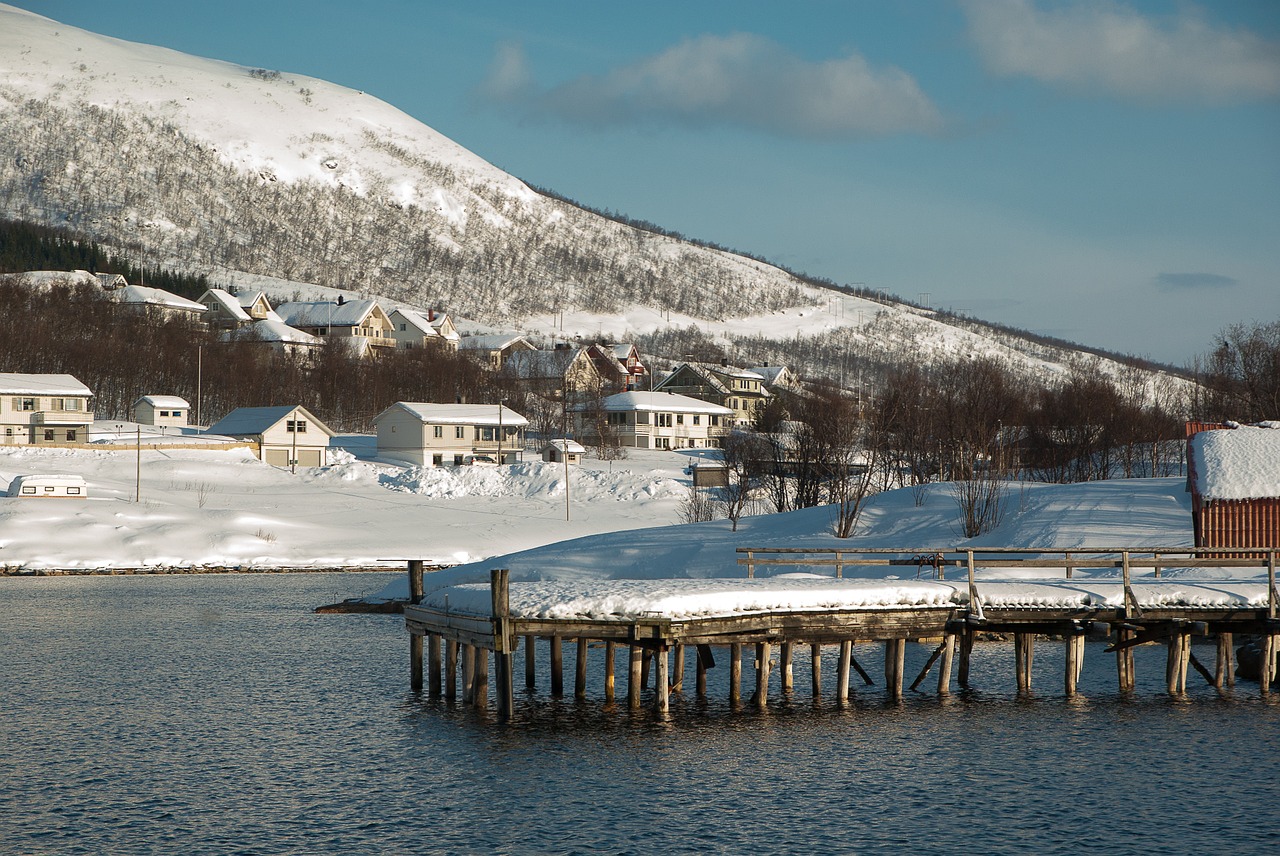 norway tromso fjord free photo