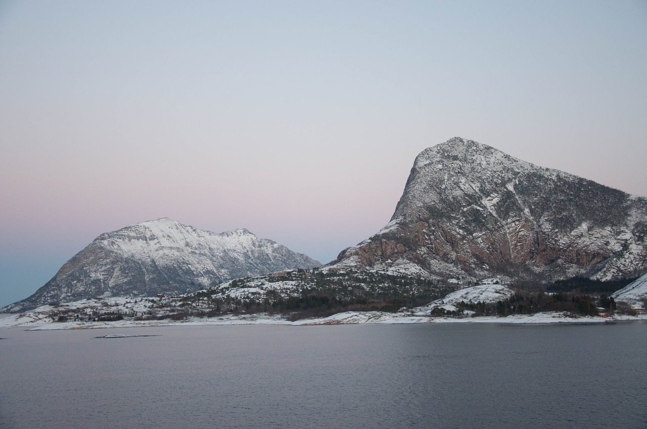 norway coastal mountains free photo