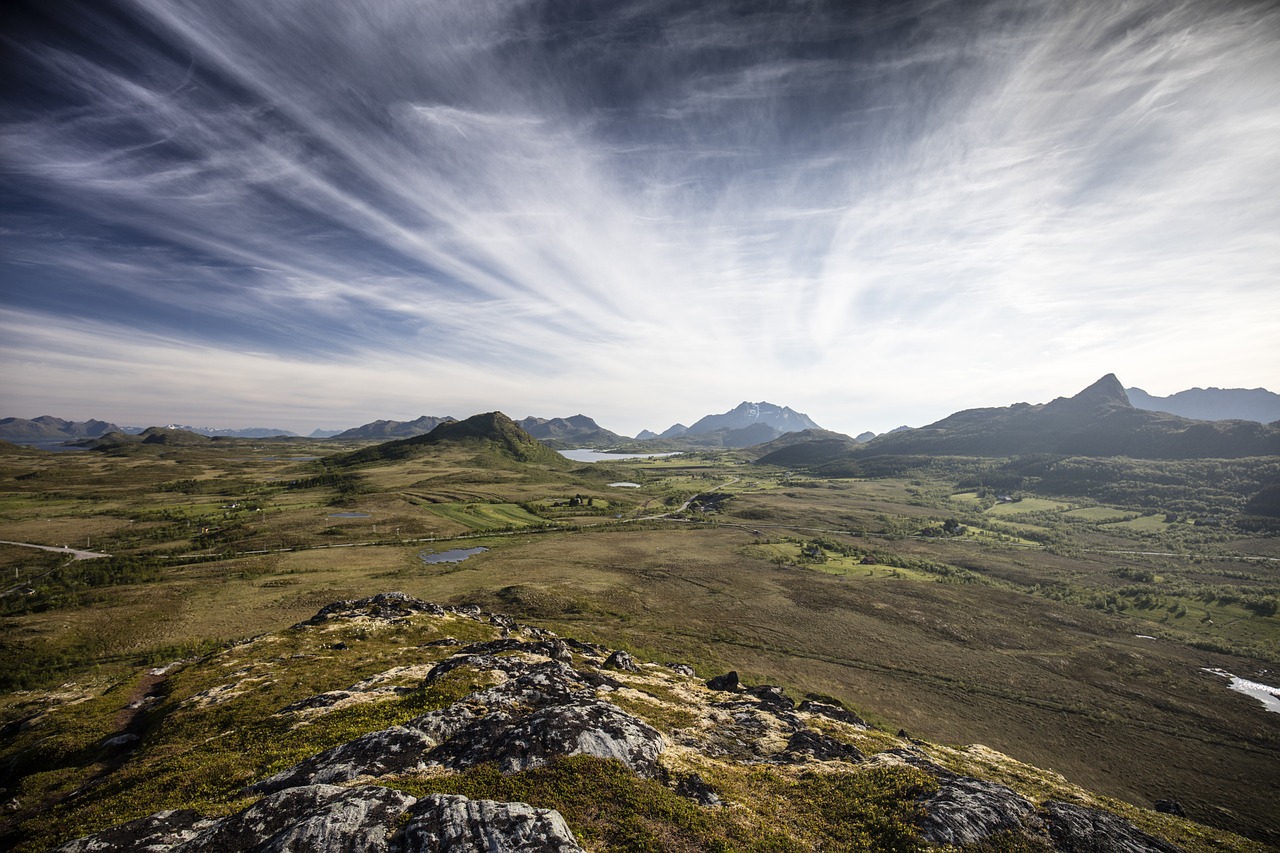 norway lofoten scenery free photo