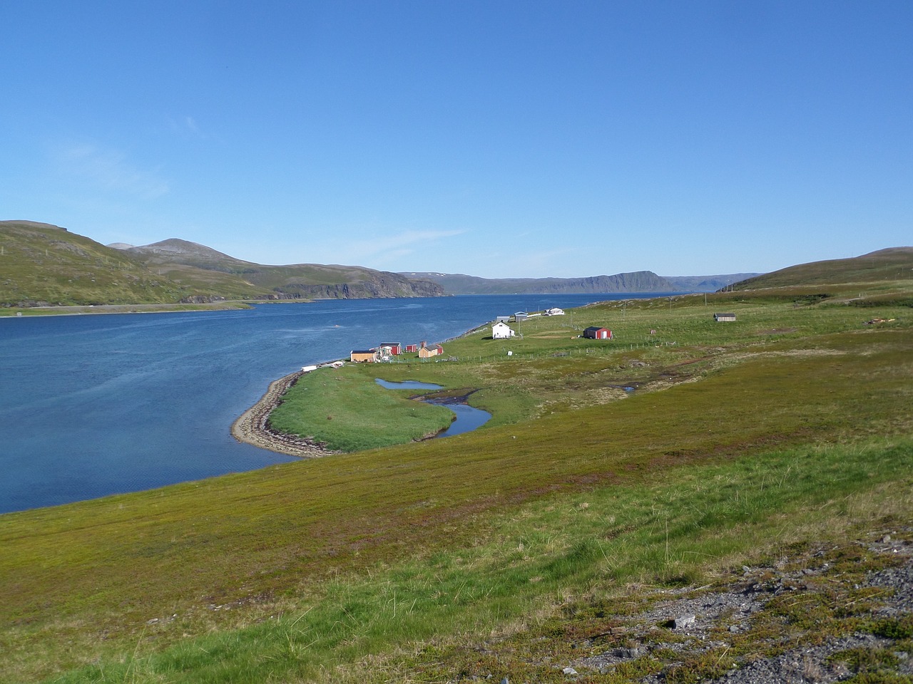 norway arctic landscape free photo