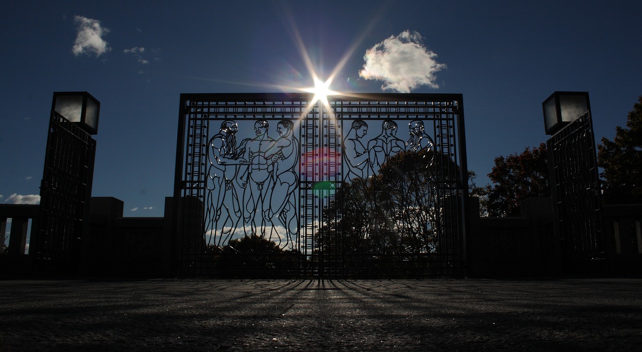 norway oslo vigeland park free photo