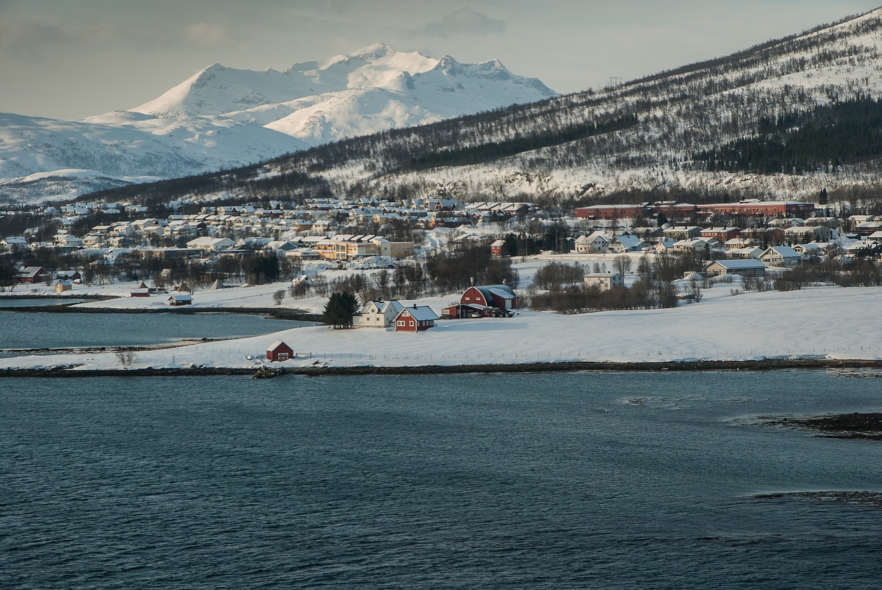 norway tromso fjord free photo