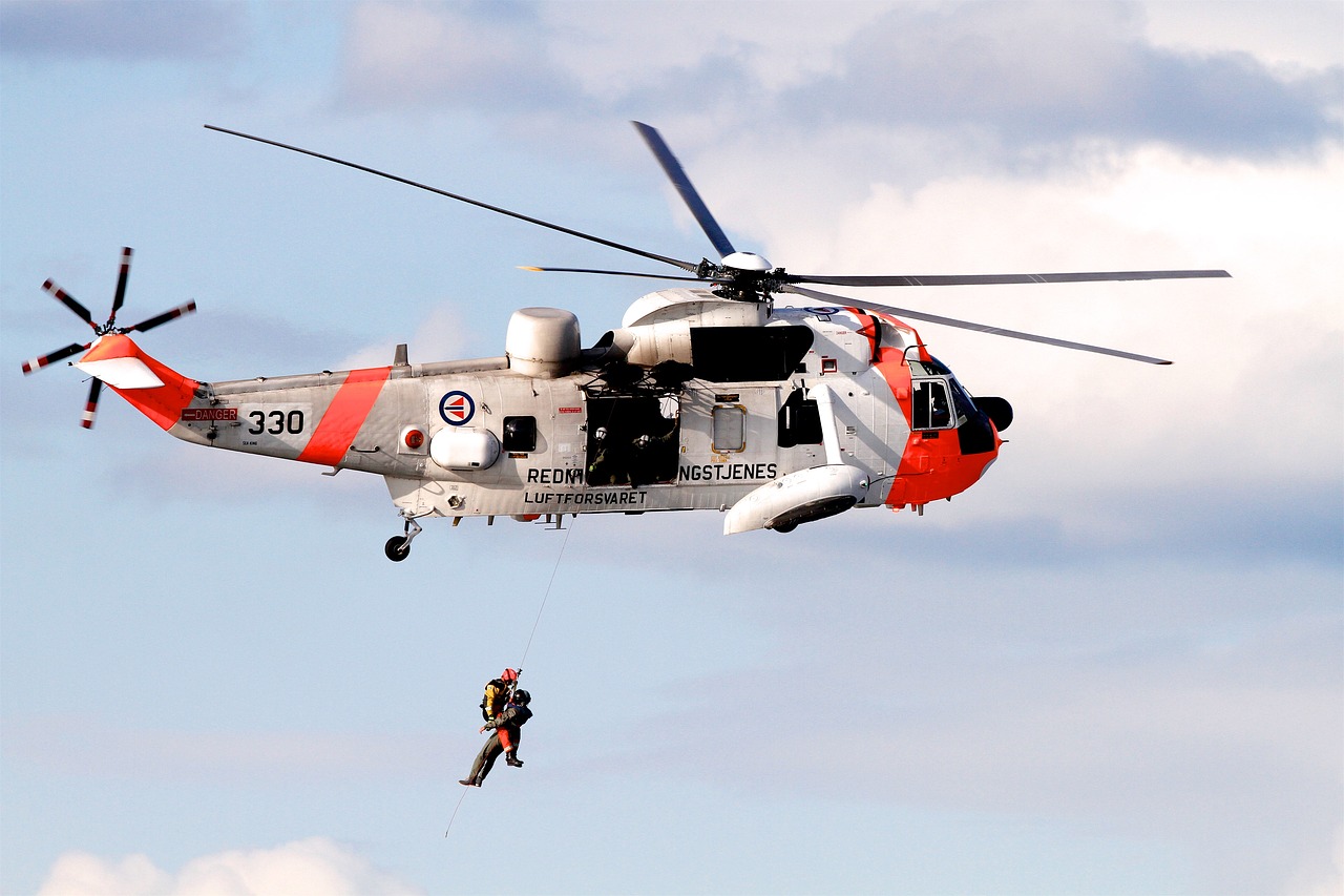 norway pilot rescue free photo