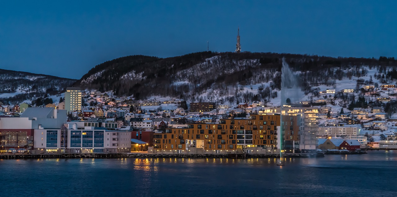 norway coast line water free photo