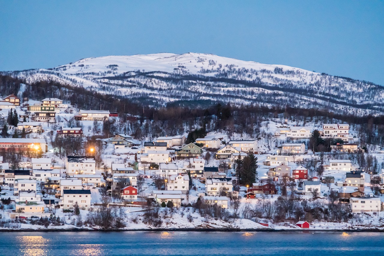 norway coast line water free photo