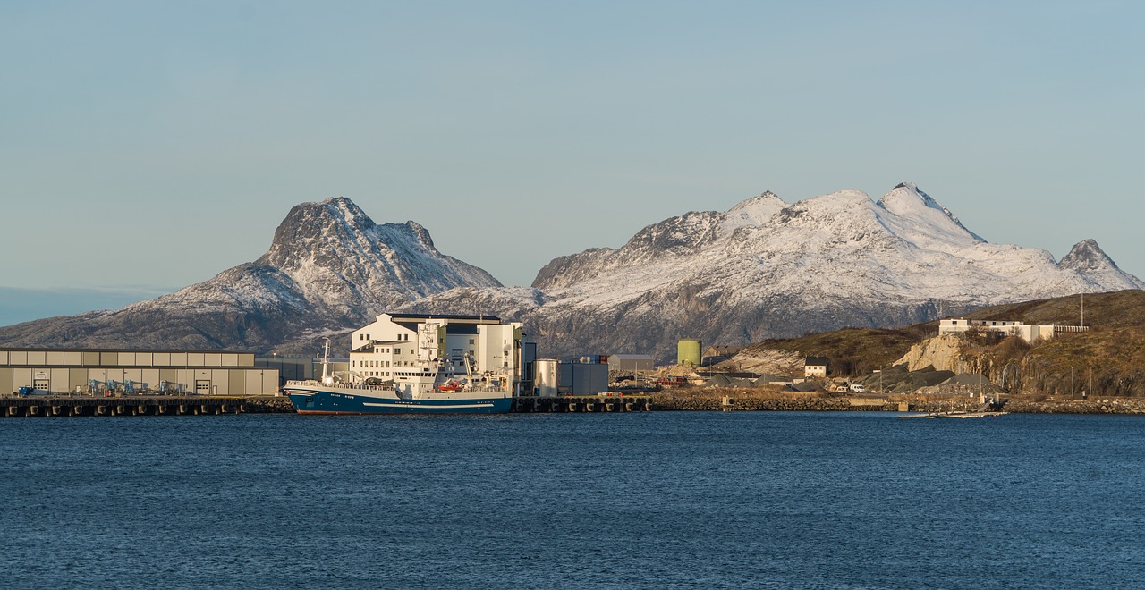 norway coastline fjord free photo