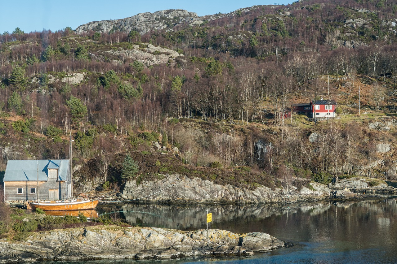 norway coast architecture free photo