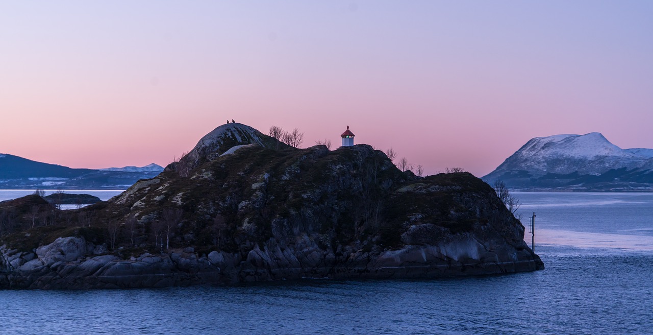 norway coast lighthouse free photo