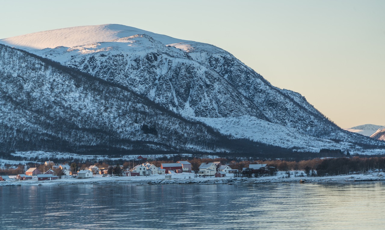 norway coast village free photo