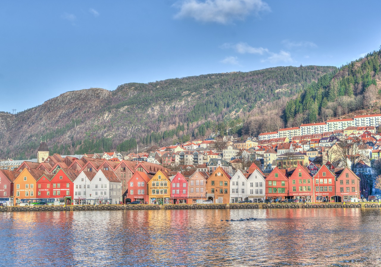 norway bergen coast free photo