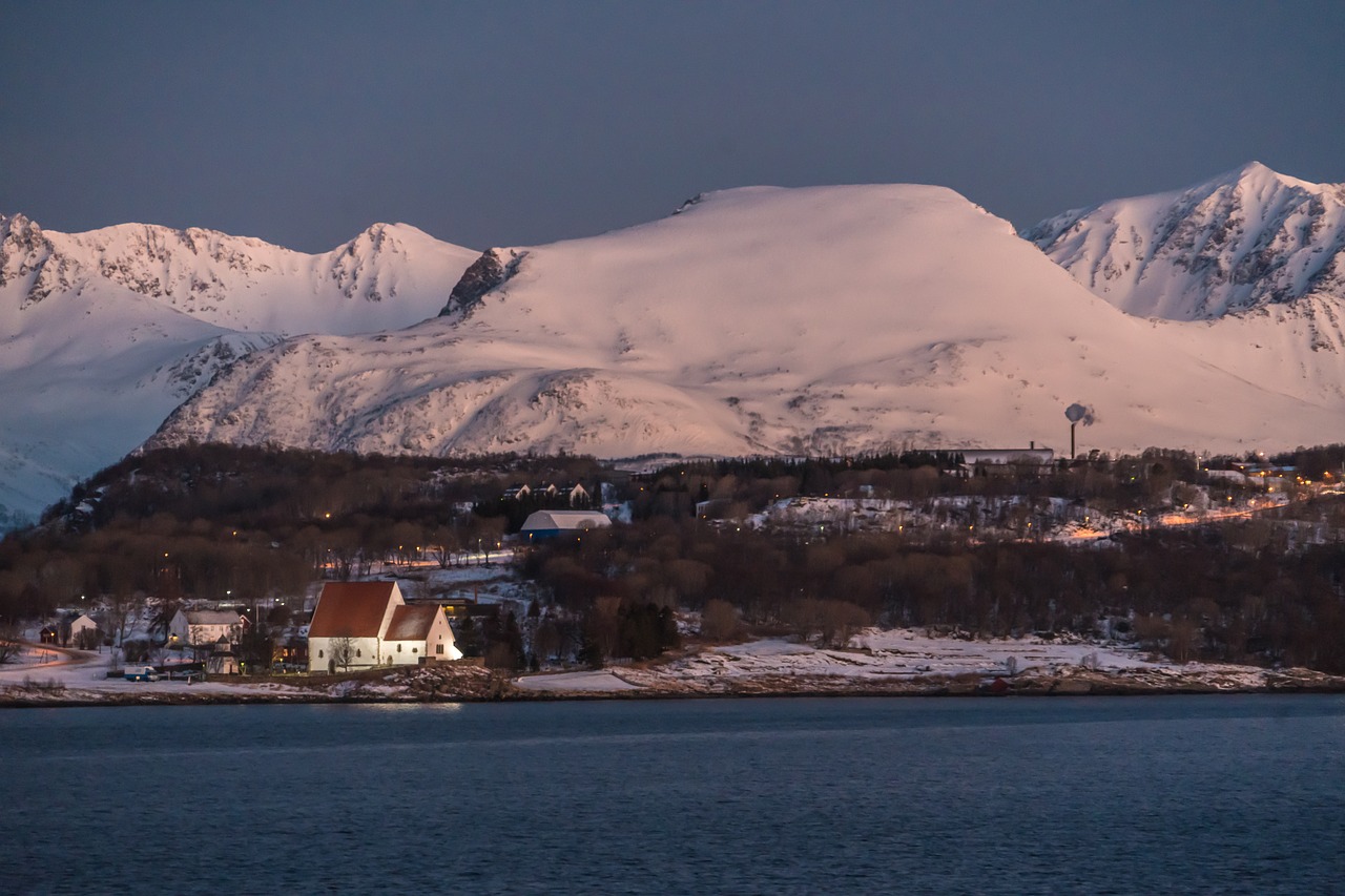 norway tromso sunrise free photo